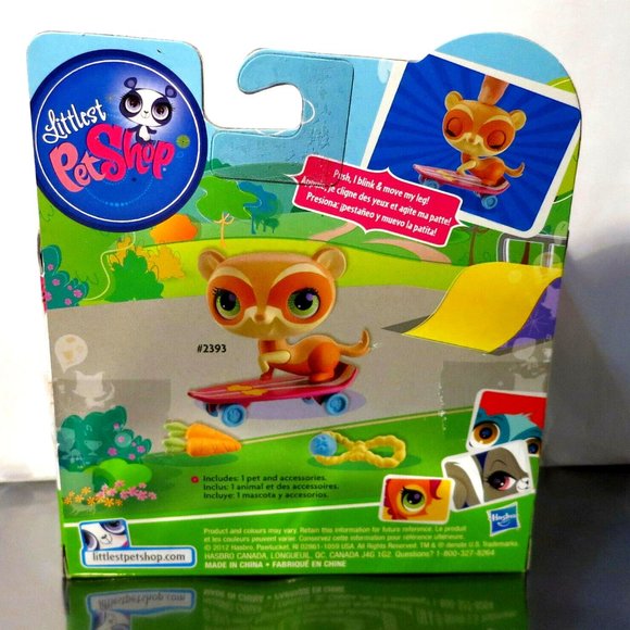 NEW Hasbro - Littlest PetShop #2393 Ferret Furet - Picture 3 of 3